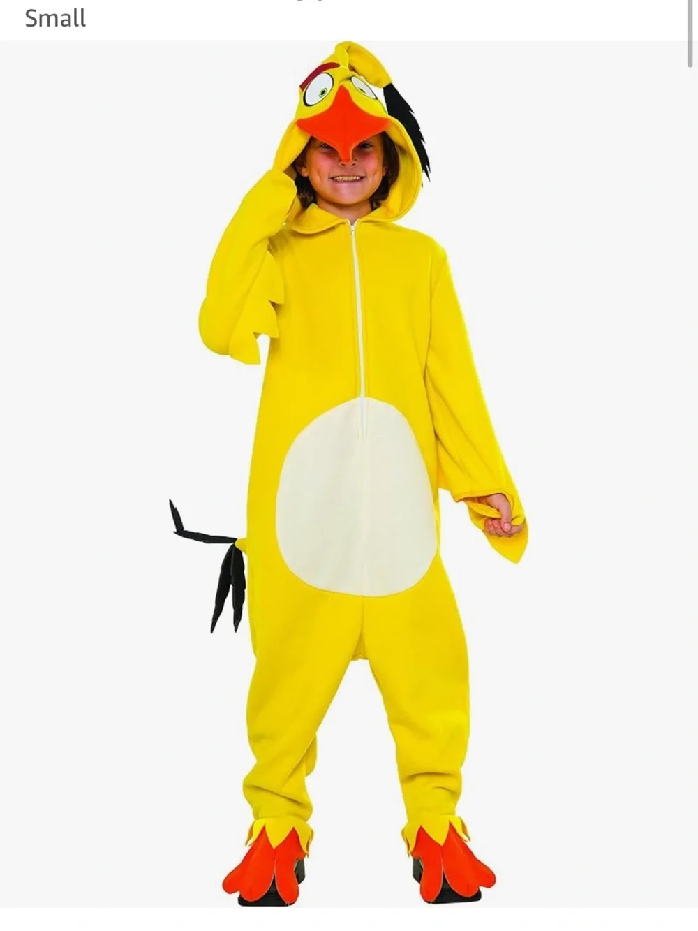 Angry birds Kids Footie One-Piece with Hood